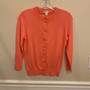 J Crew The Clare Cardigan Pink Size S